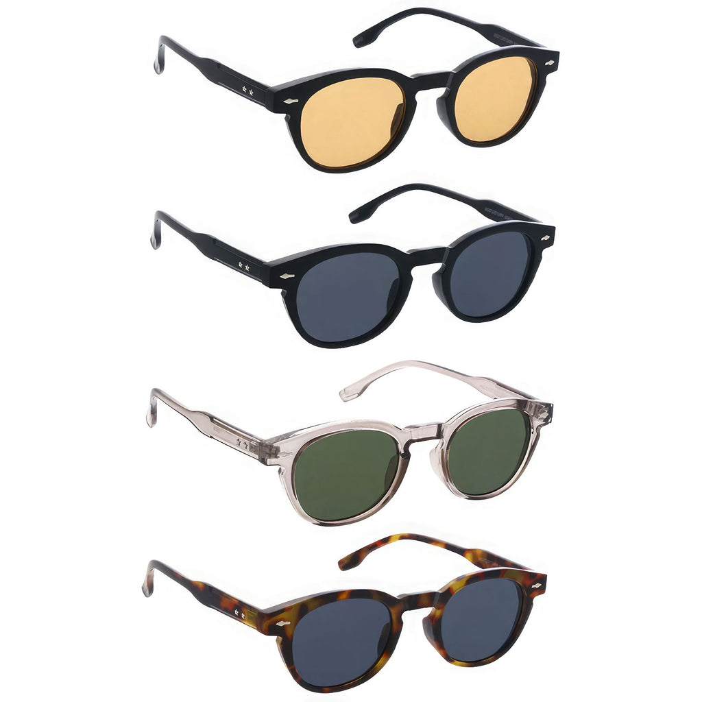 Round Hipster Sunglasses - HelloLove Fashion
