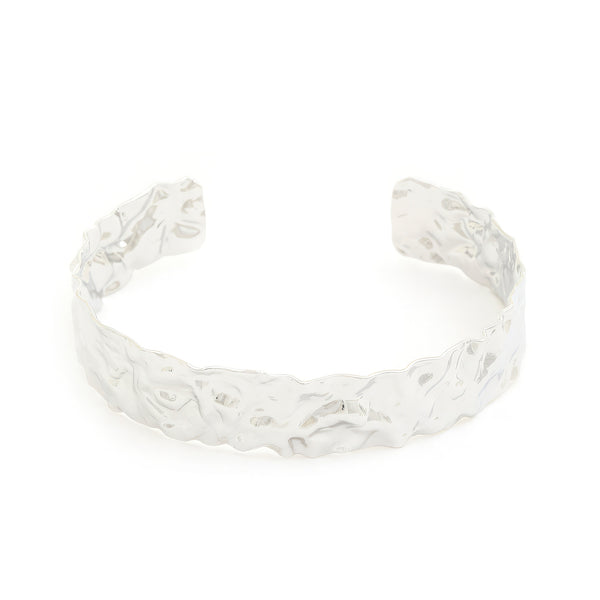 Hammered Metal Cuff Bracelet - HelloLove Fashion