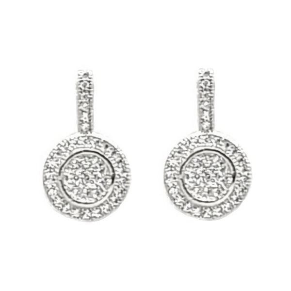 Round Crystal Earring - HelloLove Fashion