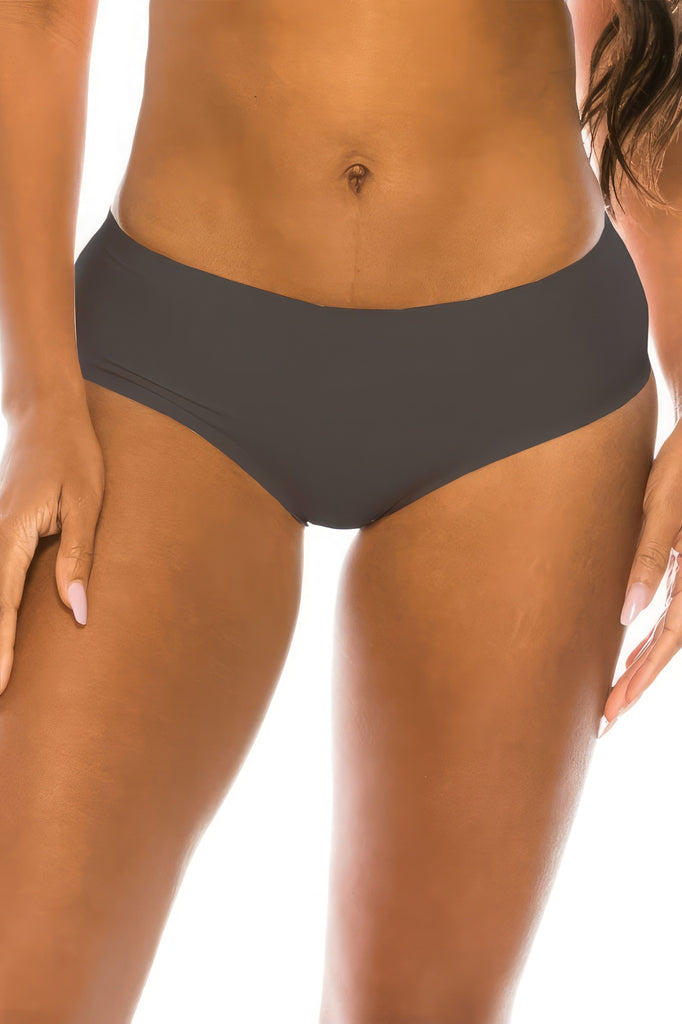 No Line Solid Laser Cut Panty - HelloLove Fashion