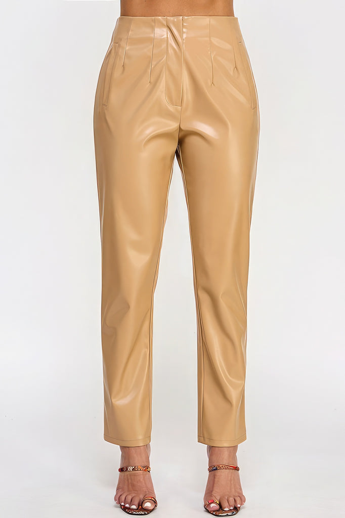 Faux Leather Pants - HelloLove Fashion